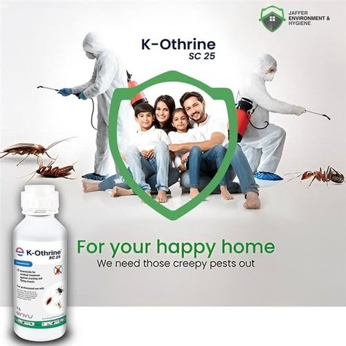 K Othrine SC25 1Liter Envu Insecticide for residual treatment against crawling and flying insects Deltamethrin Biocide Product TP18 Jaffer Agro 