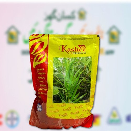 Sabz Pari 1kg Bhindi Seed Okra Seed Quality Seeds Kashee Seeds Asif Seeds بھنڈی کا بیج سبز پری