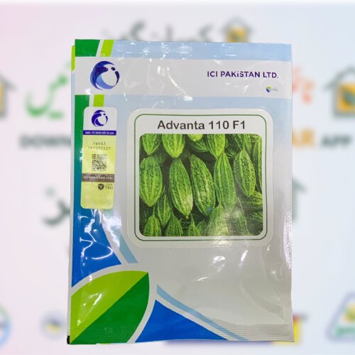 Advanta 110 F1 Hybrid Karela - Bitter Gourd Seeds - Imported Seeds- Excellent Germination - Healthy Vegetable 50gm Ici Pakistan Seeds