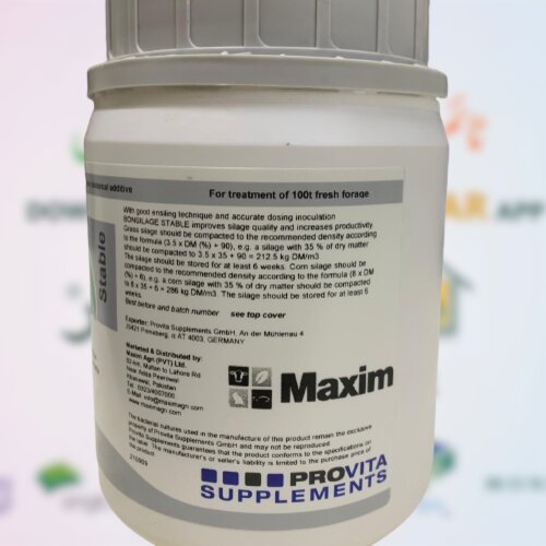 2nd Bon Silage Stable 100gm Provita Supplements Maxim Agri ( Pvt ) Ltd. Cereal Silage Inoculant ( Alfalfa/grass/cereal Silage Inoculant )