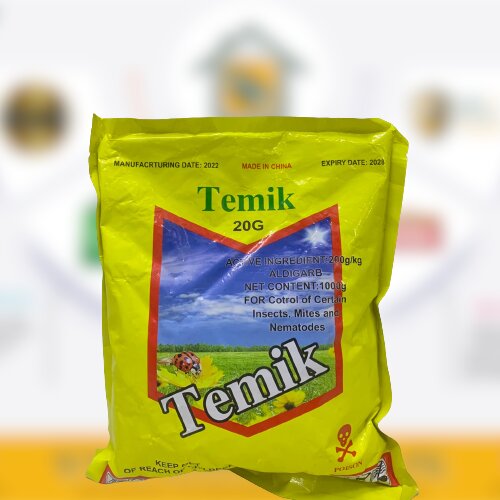 2nd Temik 20g 1kg Aldigarb 200g/kg For Control Of Certain Insects, Mites And Nematodes Timek