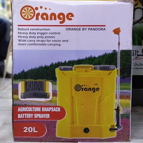 2nd 12v 15amp Electric Knapsack Battery Sprayer Orange Pandora Charging Spray Machine 