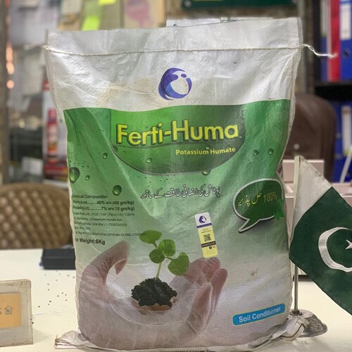 2nd 1kg Humic Acid 40% + Potash (k2o) 7% Ferti Huma Ici ( A Part Of 8kg Bag ) ہیومک ایسڈ