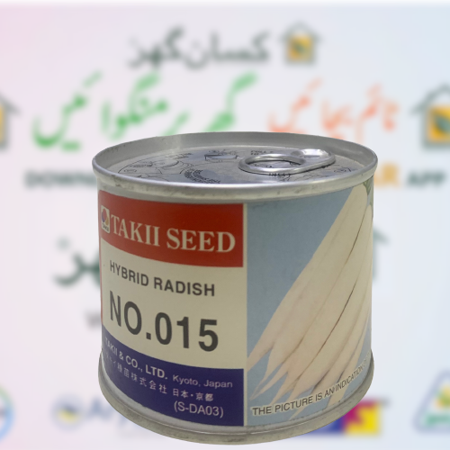 Takki Seed No 015 Radish Seed 100gm Takki & Co. Ltd Japan Origin Italy Mds Muli Moli Mooli