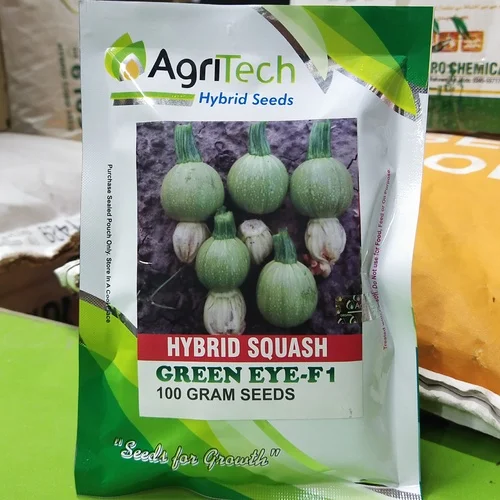 Hyb Squash Green Eye-f1 100gram Seeds Tindi