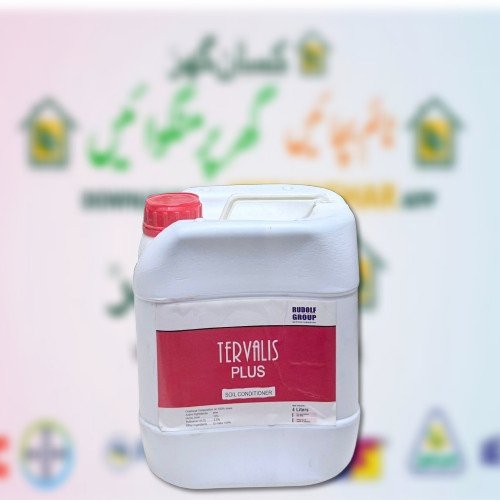 Potassium Humate Tervalis Plus 4litre Can Humic Acid کیمیکلزہیومک ایسڈ Liquid Fertilizer Best Humic Acid Rudolf Group