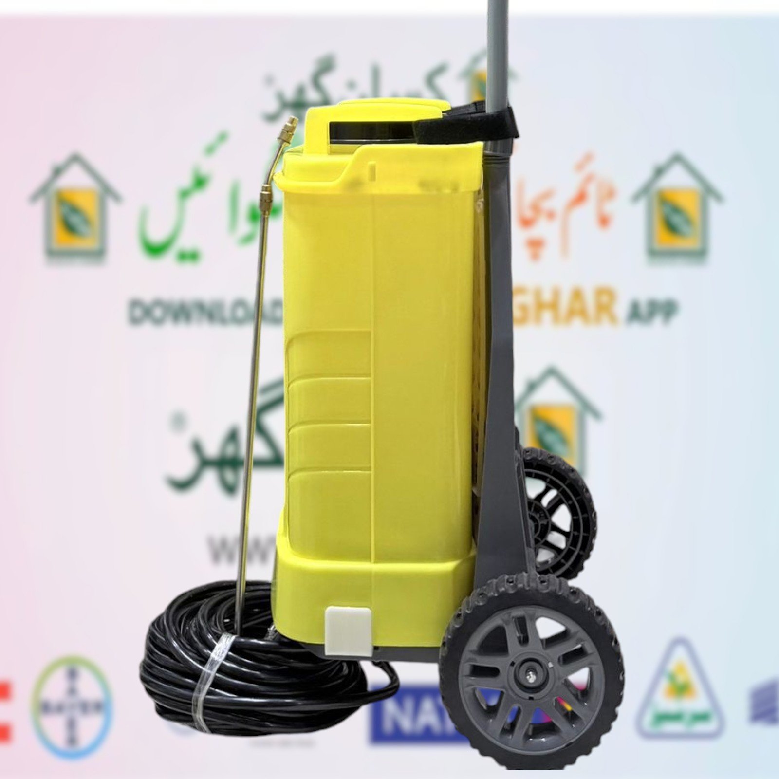 2nd 12v 20amp Electric Knapsack Battery Double Pump spray machine Sprayer with 2 Wheels easy to use Kunfun Charging Spray Machine Smart Sprayer Spray Pump