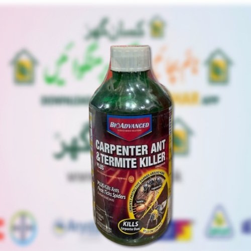 Carpenter Ant And Termite Killer Plus 1Liter Fipronil 25EC ( w/v ) Plus Kills Carpentr Bees, Ants, Fleas, Ticks, Spiders and etc Bio Advanced Science based solution