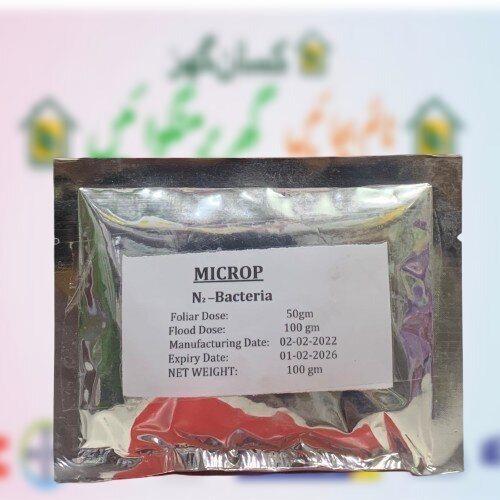 Microp N2 Bacteria 100GM Nitrogen Fixing Bacteria for foliar and fertigation all crops