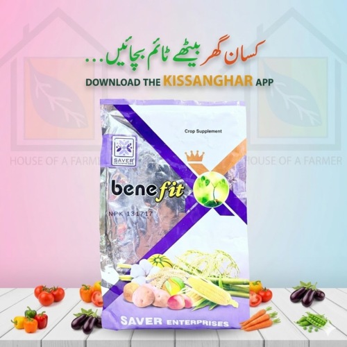 Benefit NPK 1KG 13 17 17 for all crops growth Saver Enterprises Crop Supplement 