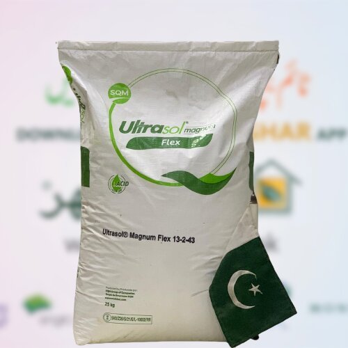 Ultra Sol Mangnum Flex Sqm Npk 13 2 43 Acid Low Ph 25kg Swat Agro Chemicals Npk Fertilizer Ultrasol 13 2 43 Nitropotash Potassium Nitrate Nop